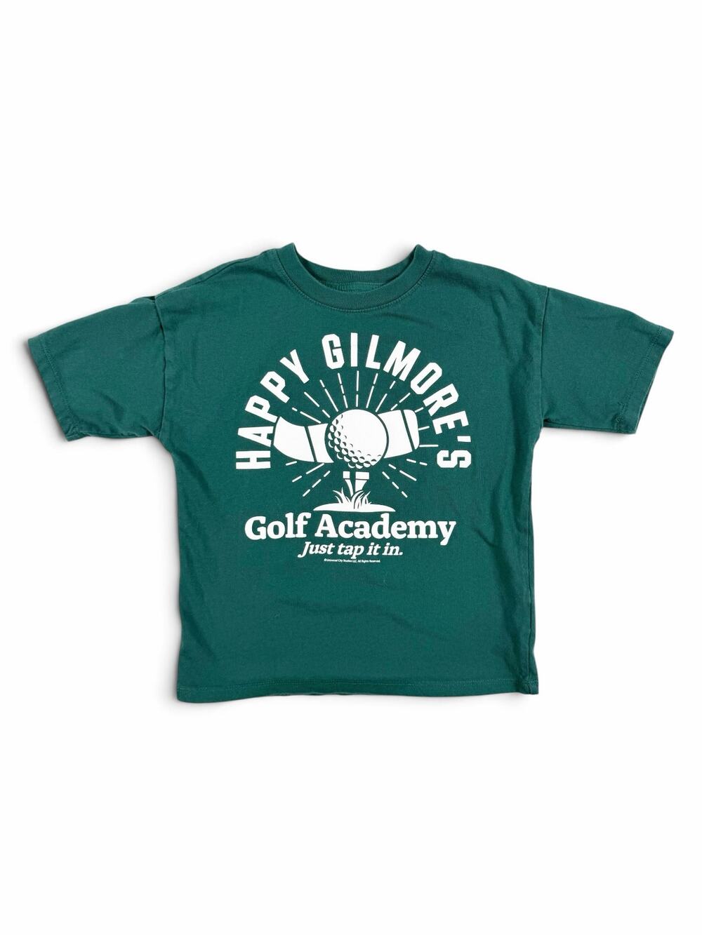 Gap Kids Happy Gilmore Golf Academy Graphic T-Shirt Green Size 6-7